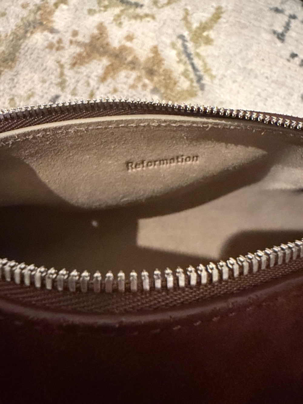 Reformation brown suede bag - Picture 3 of 3